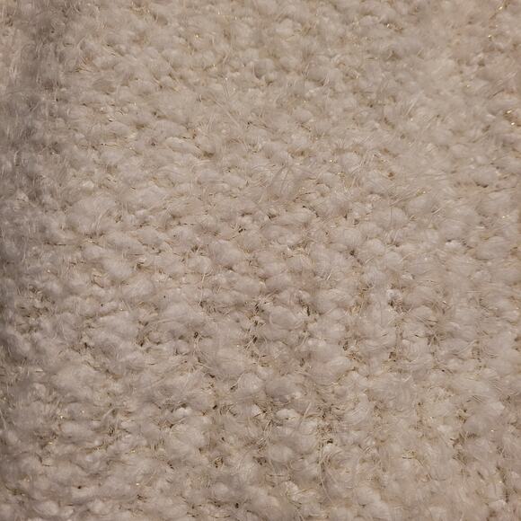 ruby moon Ombre Super Soft Open Cardigan Cream to Gray Metallic Gold Threads - Picture 9 of 10